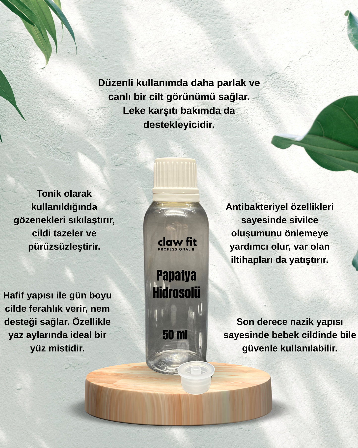 Doğal-Papatya Hidrosolü 50 ml Serum