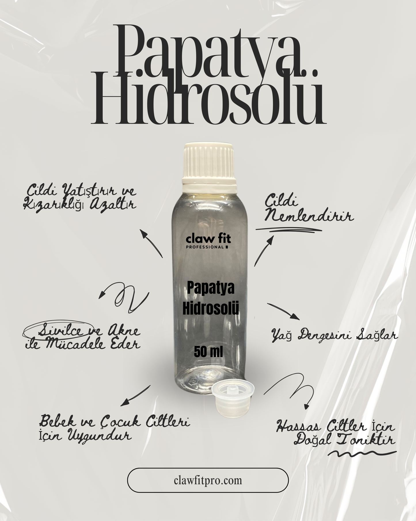 Doğal-Papatya Hidrosolü 50 ml Serum