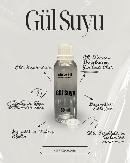 Doğal-Gül Suyu-100 ml Serum