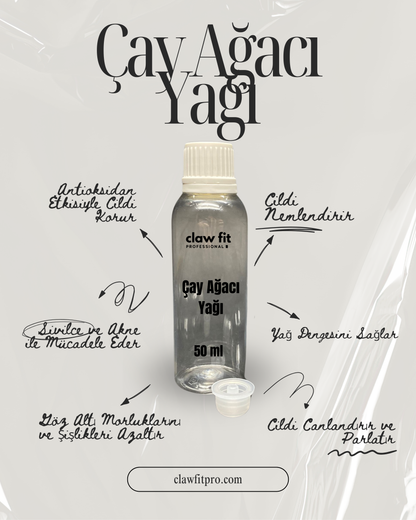 Doğal-Çay Ağacı Yağı 10 ml Serum