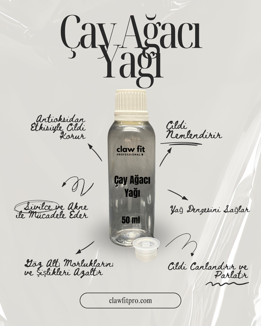 Doğal-Çay Ağacı Yağı 10 ml Serum