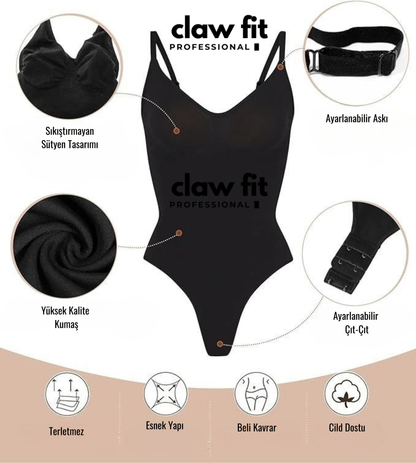 Claw Fit-Çıtçıtlı Toparlayıcı Korse